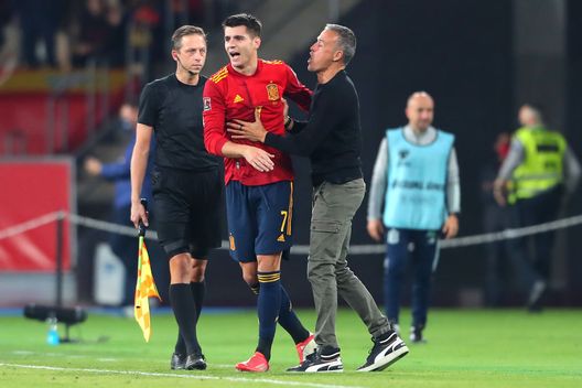 Morata (getty images) Morata (getty images)