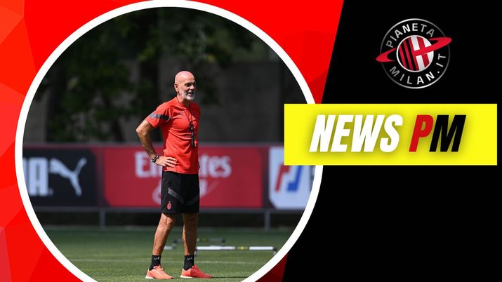 Stefano Pioli AC Milan allenamento Milanello