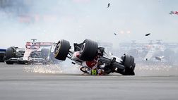 F1 GP Gran Bretagna, il video dell’incidente di Zhou a Silverstone (video)
