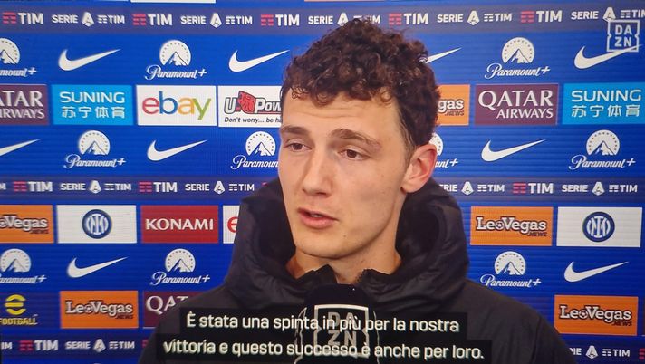 Pavard: “Lo stadio è stato pazzesco, fantastico. Questa vittoria è anche per i tifosi” - immagine 1