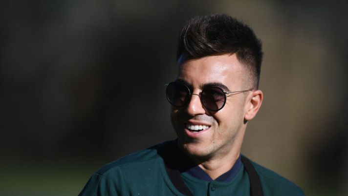 FLORENCE, ITALY - OCTOBER 08: Stephan El Shaarawy of Italy looks on during a Italy training session at Centro Tecnico Federale di Coverciano on October 8, 2019 in Florence, Italy. (Photo by Claudio Villa/Getty Images) Fonseca vuole El Shaarawy contro l’Udinese. Gazzetta: “Quasi sette mesi fermo” - immagine 1