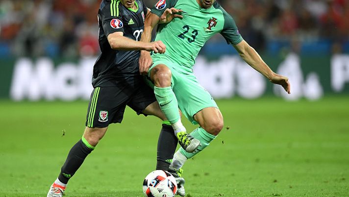 Adrien Silva, centrocampista portoghese dello Sporting Lisbona, Getty Images