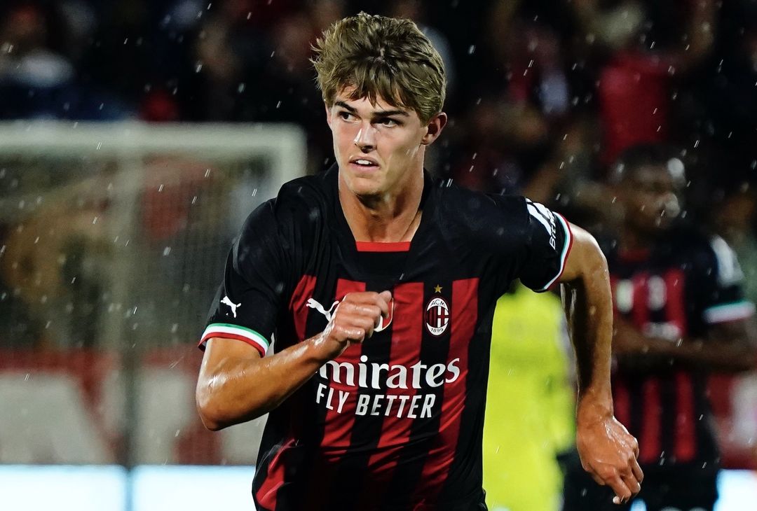 Charles De Ketelaere AC Milan amichevole Vicenza-Milan 1-6