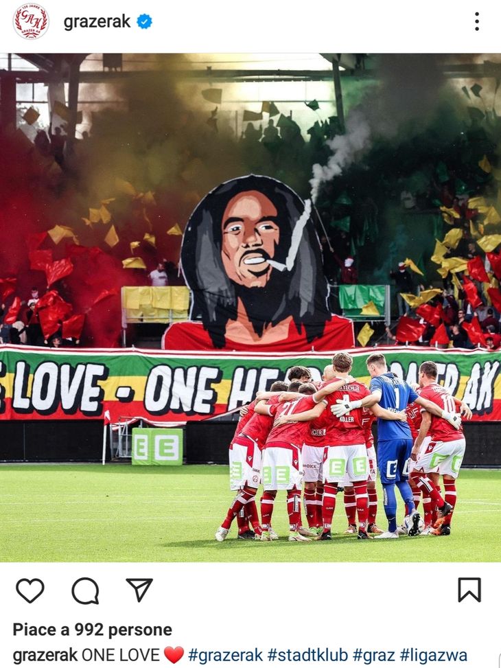 Bob Marley protagonista del…derby di Graz: a ottobre rivali a confronto dopo 15 anni…- immagine 3