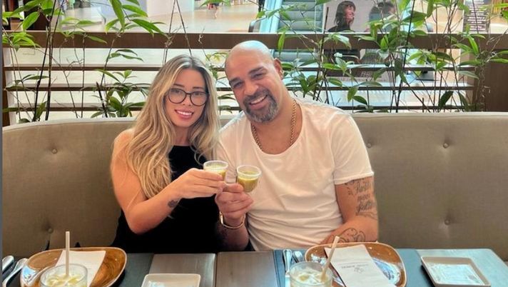 Instagram Clamoroso Adriano, l’ex Inter si separa 24 giorni dopo il matrimonio: “Lei furiosa perché…” - immagine 1