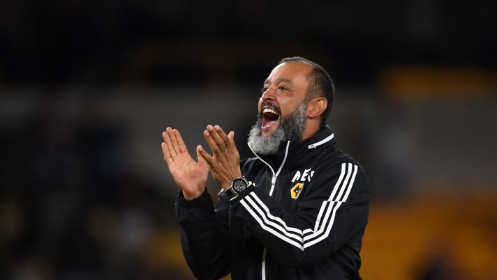 WOLVERHAMPTON, ENGLAND - AUGUST 29: Nuno Espirito Santo, Manager of Wolverhampton Wanderers celebrates following his sides victory in during the UEFA Europa League Play-Off: Second Leg match between Wolverhampton Wanderers and Torino at Molineux on August 29, 2019 in Wolverhampton, England. (Photo by Shaun Botterill/Getty Images) WOLVERHAMPTON, ENGLAND - AUGUST 29: Nuno Espirito Santo, Manager of Wolverhampton Wanderers celebrates following his sides victory in during the UEFA Europa League Play-Off: Second Leg match between Wolverhampton Wanderers and Torino at Molineux on August 29, 2019 in Wolverhampton, England. (Photo by Shaun Botterill/Getty Images)