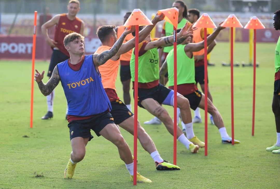 Trigoria, la rifinitura della Roma in vista della Cremonese – FOTO GALLERY - immagine 11