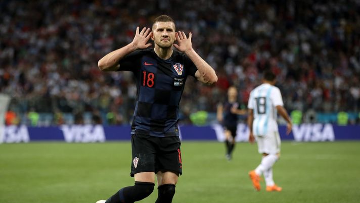 Ante Rebic, attaccante del Milan e della Croazia (credits: Getty images) 
