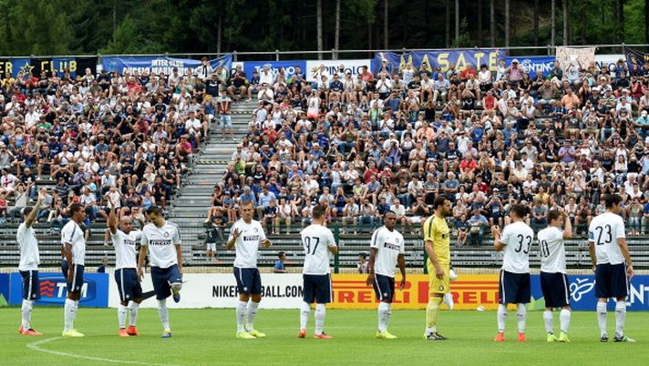TRENTO, ITALY friendly match between FC Internazionale and AC Prato on July 20, 2014 in Pinzolo TRENTO, ITALY friendly match between FC Internazionale and AC Prato on July 20, 2014 in Pinzolo