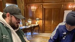 Spalletti, Meret e Di Lorenzo firmano maglie del Napoli anche in Nazionale