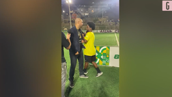 VIDEO, tunnel ad Adriano: l’ex Inter non ci sta, guarda la reazione