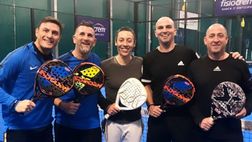 VIDEO / Zanetti-Cambiasso, racchetta in mano: Javier sfida a padel il Cuchu e la Schiavone