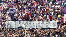 FOTO – Striscione per il pugile Turchi: “Fabio, orgoglio fiorentino”