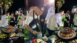 Insigne al compleanno di Pisacane: pasticciere per una notte | VIDEO