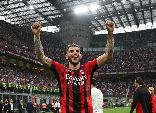 Theo Hernández AC Milan Milan-Atalanta 2-0 Serie A 2021-2022