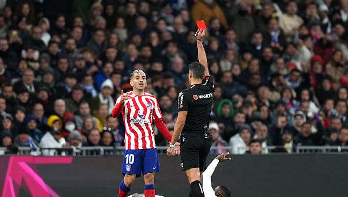 L’Atletico sibila dopo il derby di Madrid: “Espulso Correa? Guardate cosa gli hanno fatto…” - immagine 1