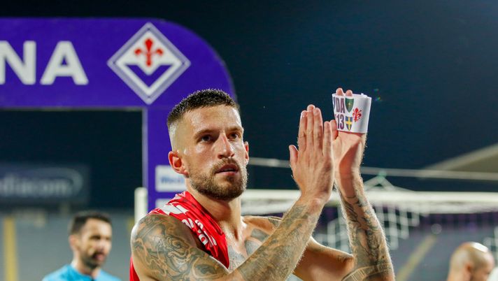 GERMOGLI PH: 18 AGOSTO 2022 FIRENZE STADIO ARTEMIO FRANCHI CONFERENCE LEAUGUE FIORENTINA VS TWENTE NELLA FOTO BIRAGHI Biraghi, prove di rinnovo. L’agente: “Stiamo trattando” - immagine 1