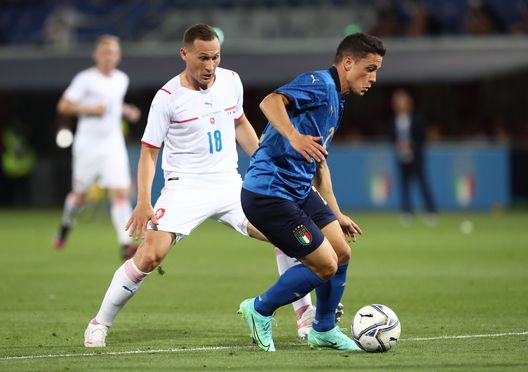Giacomo Raspadori (Getty Images) Italia, Raspadori: “Vogliamo fare un regalo ai tifosi! A Wembley momenti bellissimi”- immagine 2