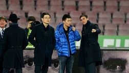FOTO – Zhang jr al San Paolo in tenuta sportiva: eccolo con la felpa dell’Inter