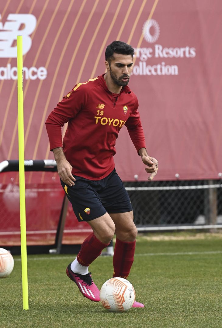 Roma, Pellegrini si allena in gruppo. Dybala a parte – FOTO GALLERY - immagine 31