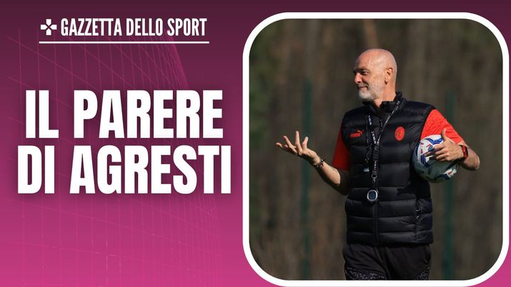 Stefano Pioli AC Milan allenamento Milanello