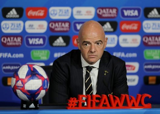 Gianni Infantino (Photo by Elsa/Getty Images) Gianni Infantino (Photo by Elsa/Getty Images)