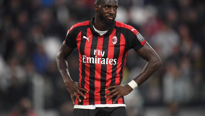 Tiémoué Bakayoko, centrocampista francese, qui con la maglia del Milan nel 2018-2019 (credits: GETTY Images) 