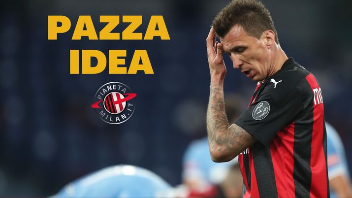 Mario Mandzukic (attaccante AC Milan) sarà titolare contro l'Atalanta? (credits: Getty images) 