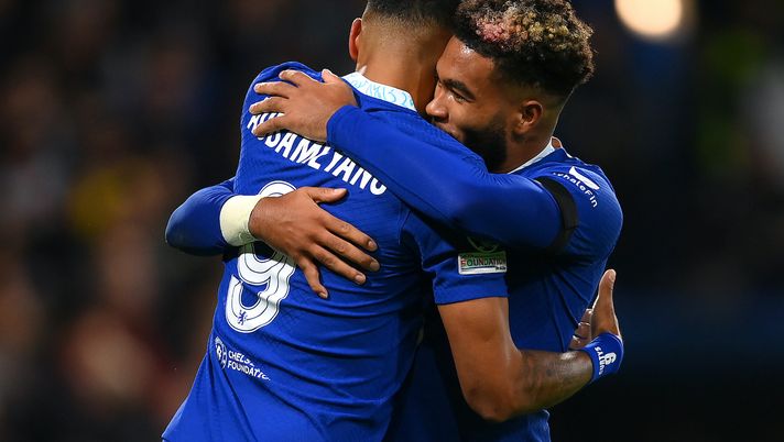 Aubameyang James Chelsea-Milan Champions League 2022-2023