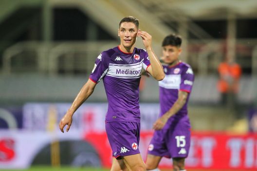 GERMOGLI PH: 13 AGOSTO 2021 FIRENZE STADIO ARTEMIO FRANCHI COPPA ITALIA FIORENTINA VS COSENZA NELLA FOTO MILENKOVIC GERMOGLI PH: 13 AGOSTO 2021 FIRENZE STADIO ARTEMIO FRANCHI COPPA ITALIA FIORENTINA VS COSENZA NELLA FOTO MILENKOVIC