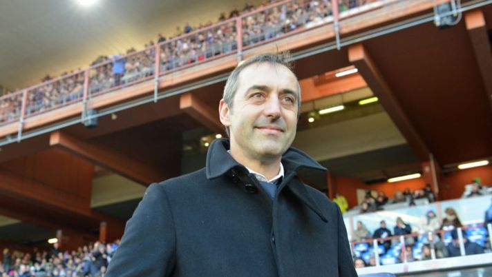 GENOA, ITALY - JANUARY 15: Marco Giampaolo head coach of Sampdoria during the Serie A match between UC Sampdoria and Empoli FC at Stadio Luigi Ferraris on January 15, 2017 in Genoa, Italy. (Photo by Paolo Rattini/Getty Images) Samp, Giampaolo: “Viviano sta meglio, ma non è ancora a disposizione perché…” - immagine 1