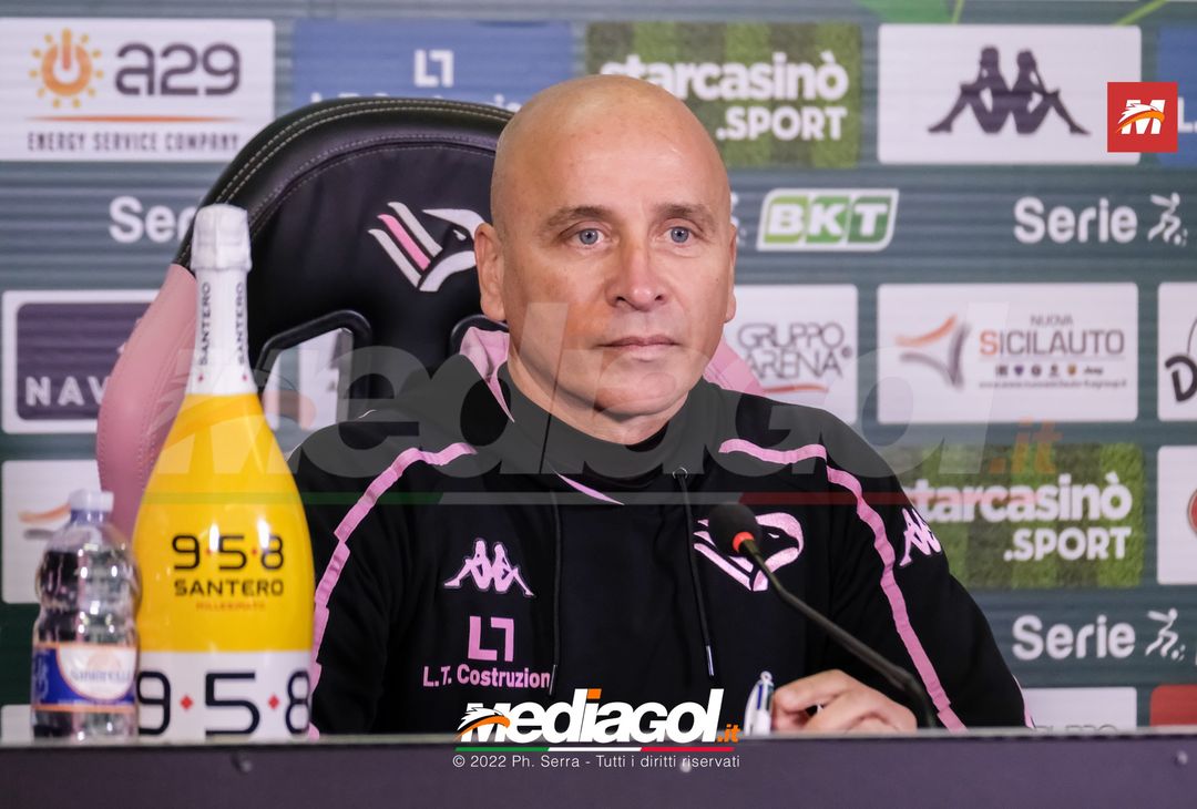 FOTO PALERMO, verso il Como: Mister Corini in conferenza stampa (Gallery) - immagine 3