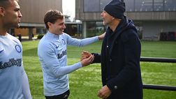 Inter, Spalletti accolto alla Pinetina da Inzaghi. Abbraccio caloroso con Barella