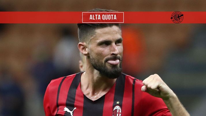 Olivier Giroud (attaccante AC Milan), uno degli acquisti della sessione estiva di calciomercato | Milan News (Getty Images) 