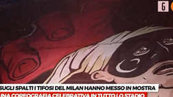 VIDEO Milan-Napoli, la coreografia rossonera: protagonisti il Diavolo e Pulcinella
