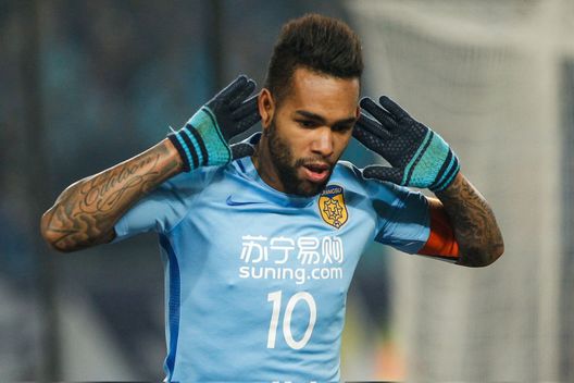 Alex Teixeira #10 of Jiangsu Suning Alex Teixeira #10 of Jiangsu Suning