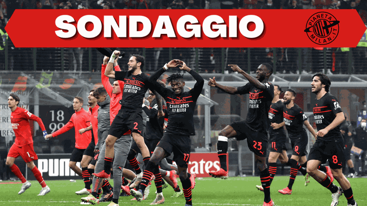 Sondaggio Milan scudetto Champions