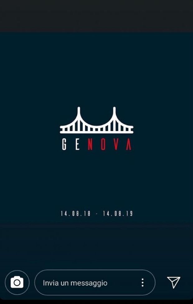 L'attaccante del Milan Piatek pro Genova, foto Instagram Stories Piatek L'attaccante del Milan Piatek pro Genova, foto Instagram Stories Piatek