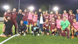 Torino FD, Buongiorno fa visita all’allenamento: foto e autografi per lui
