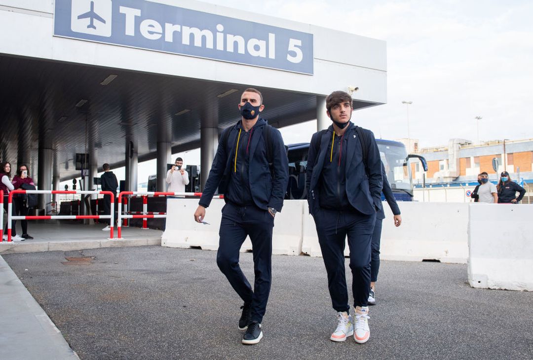 Juventus-Roma, la squadra in viaggio per Torino – FOTO GALLERY - immagine 14