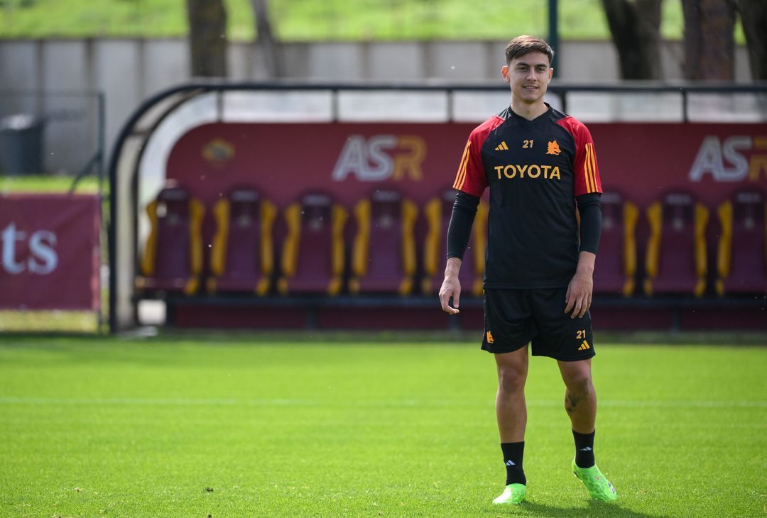 Roma, la rifinitura alla vigilia del Brighton: c’è Dybala- FOTOGALLERY - immagine 25