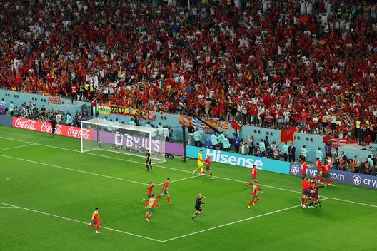 marocco (Photo by Alexander Hassenstein/Getty Images) Mondiali, il Marocco strapazza la Spagna ai calci di rigore e raggiunge i quarti- immagine 2