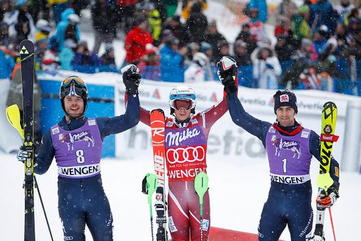 Slalom Wengen, Razzoli dopo sei anni torna sul podio. Vince Braathen- immagine 2