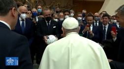 La Lega Serie B incontra il Papa, Balata: “Emozione immensa. Il calcio unisce”
