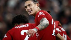 Darwin Nunez, gol ad Anfield e record: è il più veloce della Premier League