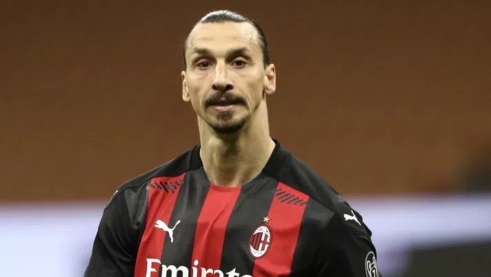 Zlatan Ibrahimovic (attaccante AC Milan), qui durante Milan-Benevento 2-0 (Serie A 2020-2021) | News (Getty Images)