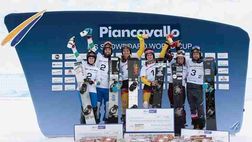 Snowboard: A Piancavallo regna l’azzurro