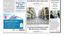 Prima Pagina, La Repubblica-Palermo: “Cassa e fondi alle imprese, i conti non tornano. La zona rossa funziona a metà”
