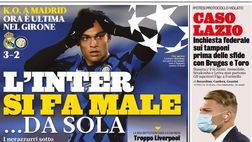 Rassegna stampa dei principali quotidiani sportivi nazionali