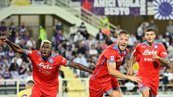 Napoli passa a Firenze e la Roma piega l’Empoli